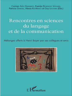 cover image of Rencontres en sciences du langage et de la communication